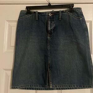 Gap jeans skirt